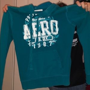 Teal hoodie
